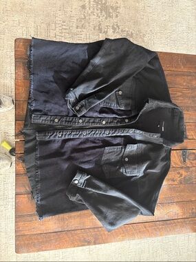 Fashion Nova Black Jean Jacket